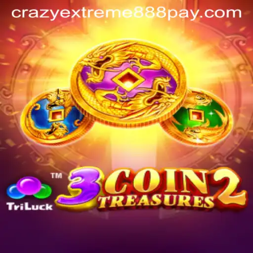 Discover the Adventure of 3CoinTreasures2 with Crazy Extreme 888